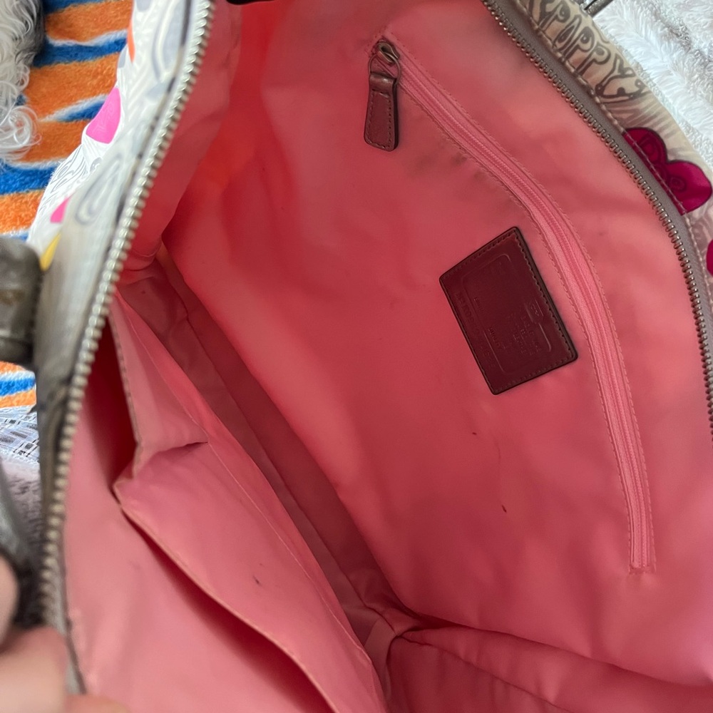 Coach Multicolor Pop Art Tote Bag - Picture 4 of 10